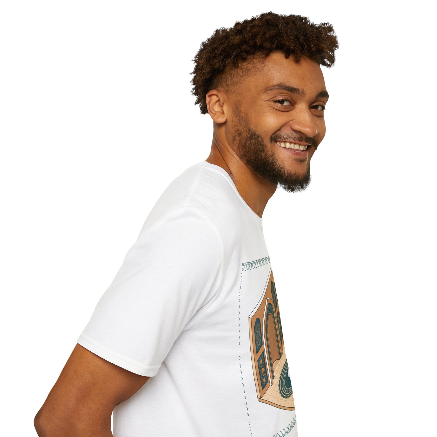 Prayer Room Illustration T-Shirt — 'Salaam'  Graphic Tee